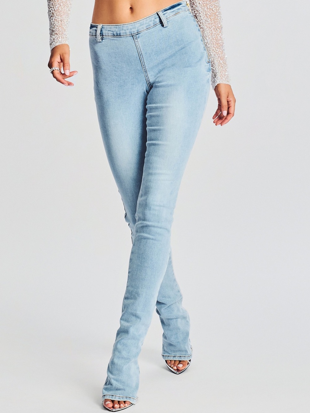 Retrofete Danica Skinny Jeans in Light Blue